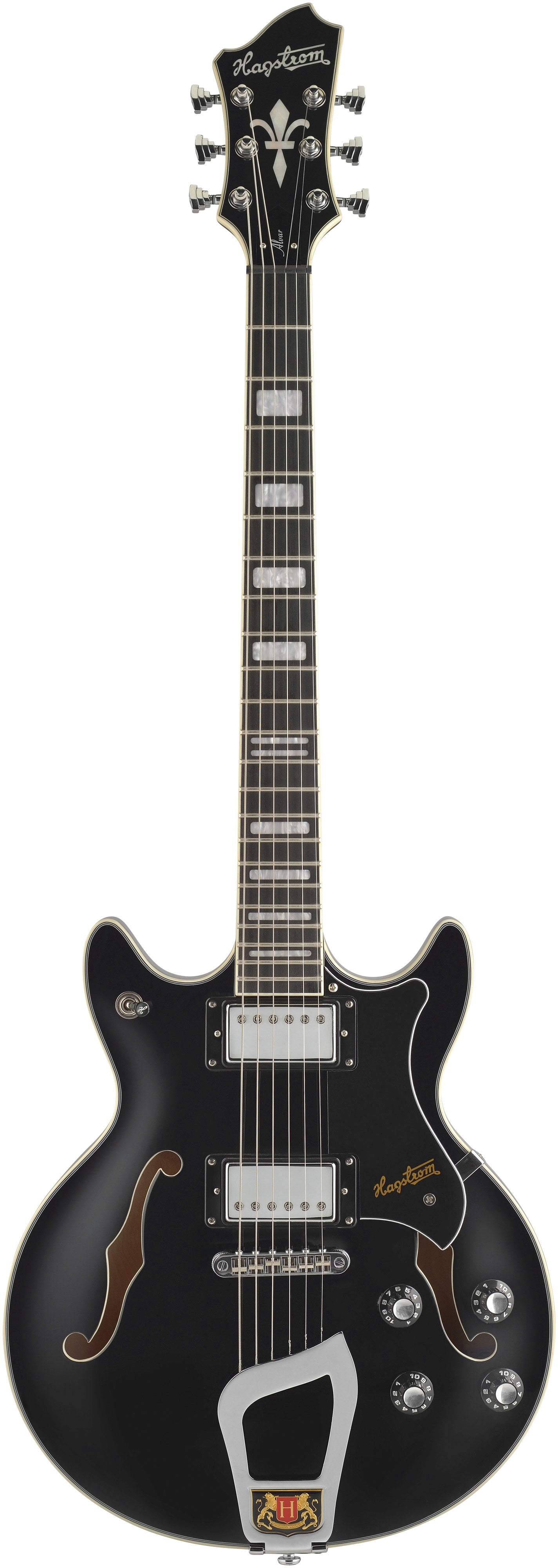 Hagstrom Alvar El-guitar (Sort)
