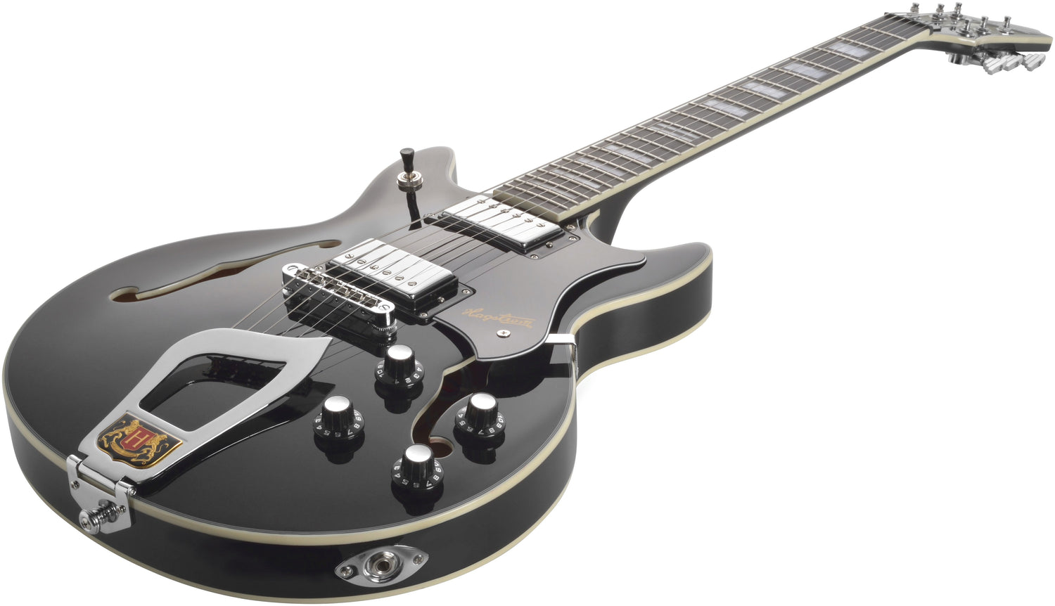 Hagstrom Alvar El-guitar (Sort)