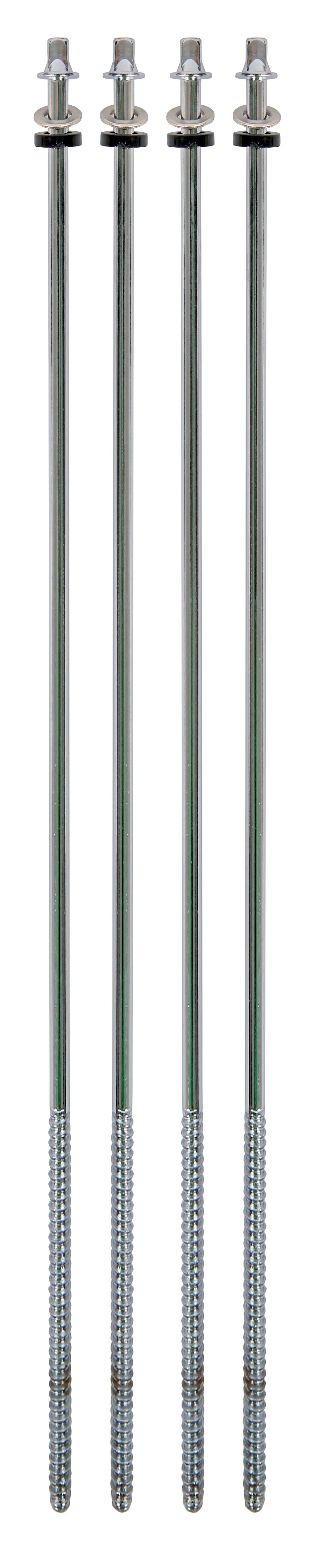 Latin Percussion Tension rods Brazilian Surdo - LP3018 LP3020 LP3118 LP3120 - Chrome, 4 pieces (LP3920)