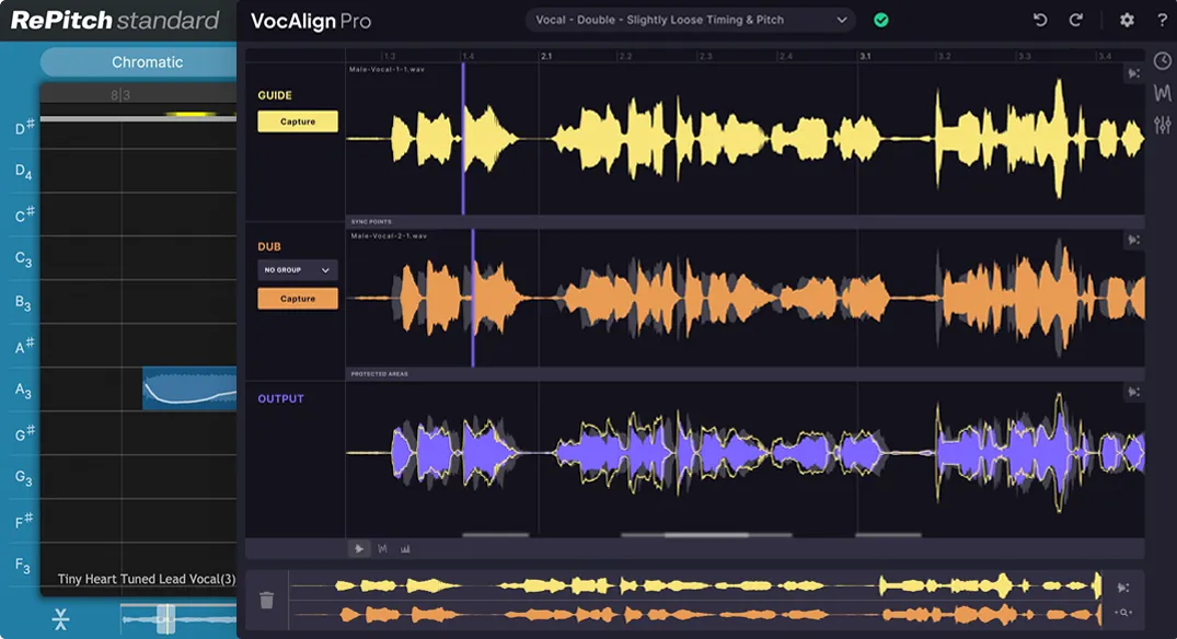 RePitch 2 Standard + VocAlign Pro Bundle