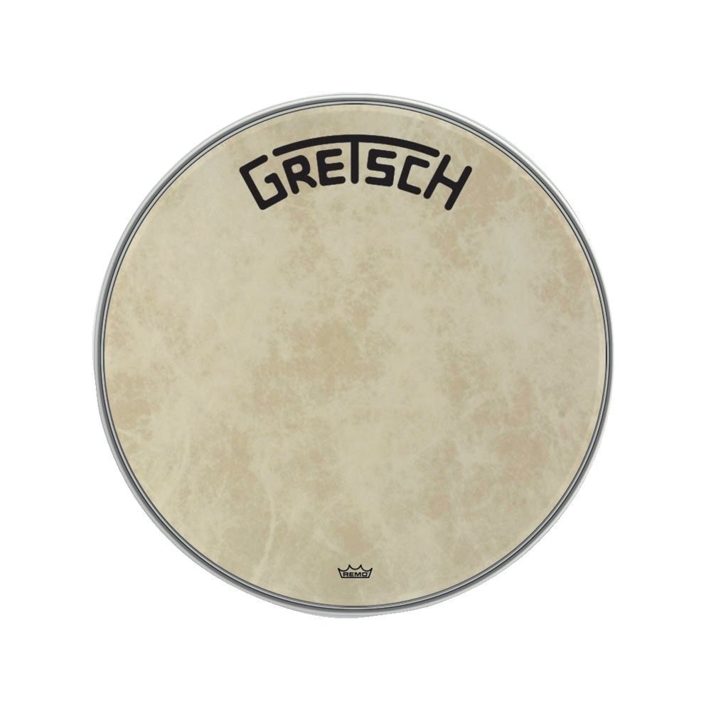 Gretsch Fiberskyn resonansskind 22" til stortromme, til Broadkaster