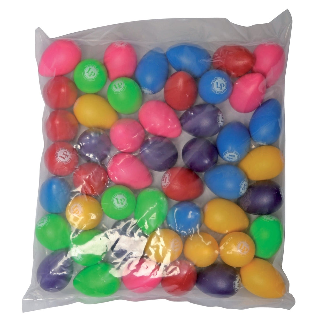 LP Rhythmix Egg Shaker LPR001BD48-I, bulk 48 stk. i seks farver