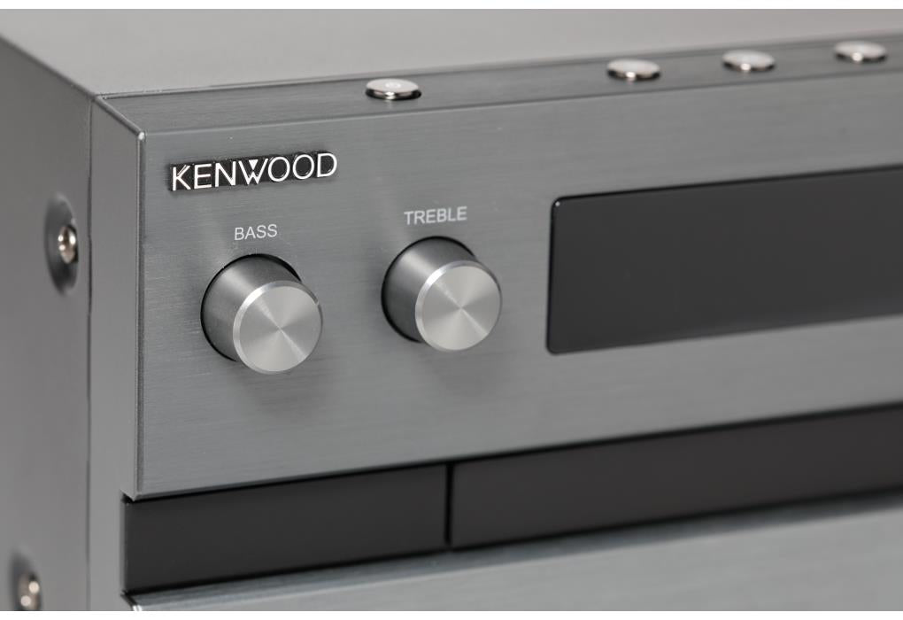 Kenwood M-918DAB-H Minianlæg m. Bluetooth og DAB+ (Aluminium)