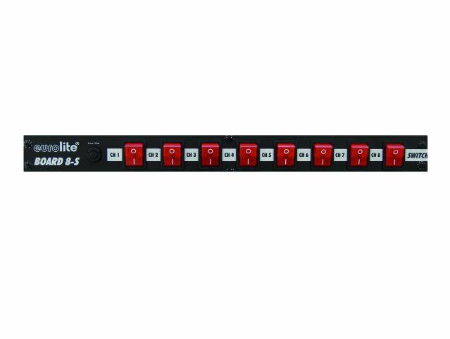 Eurolite Board 8-S Afbryder Panel