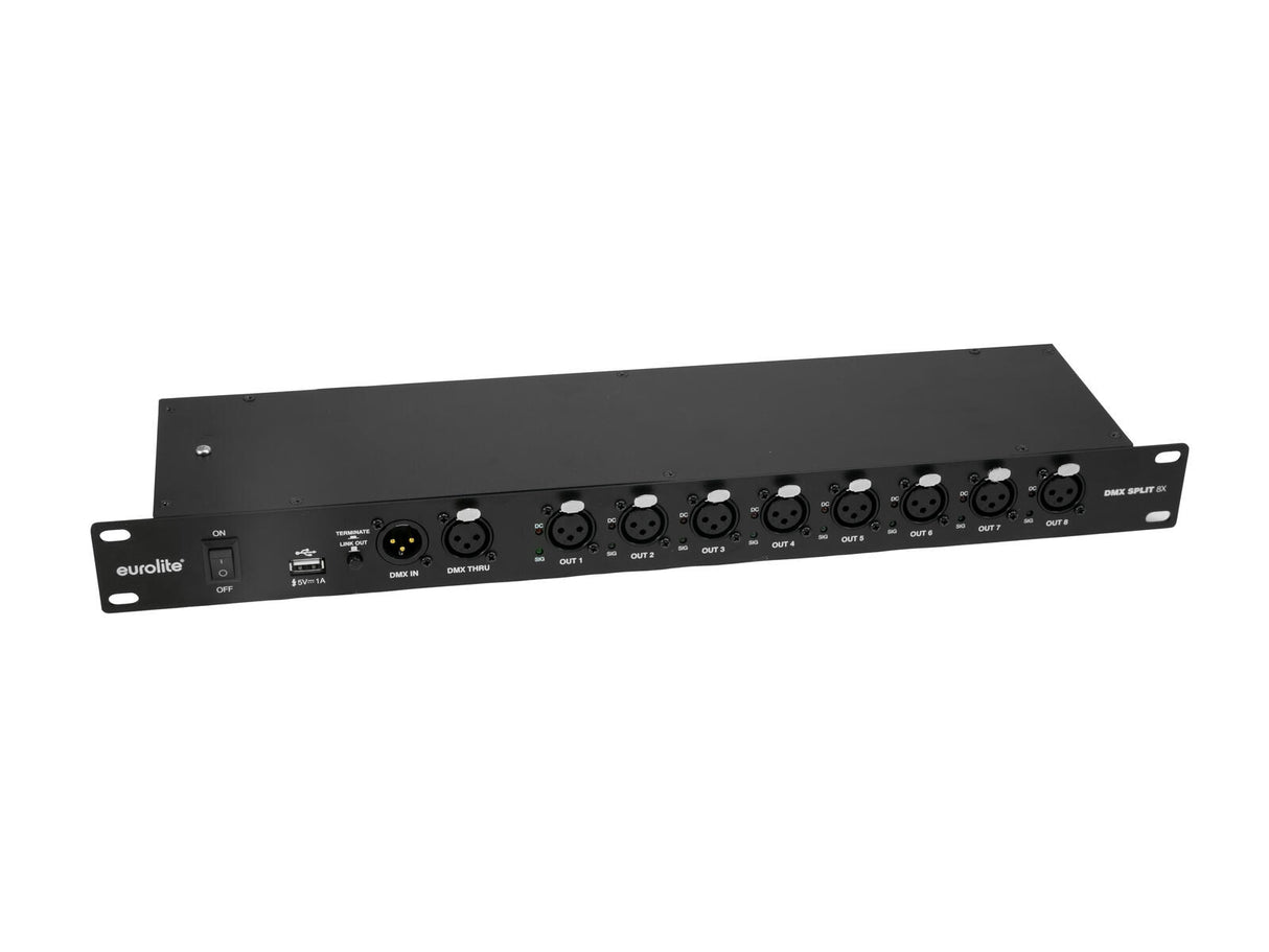EUROLITE DMX Split 8X Splitter 3pin