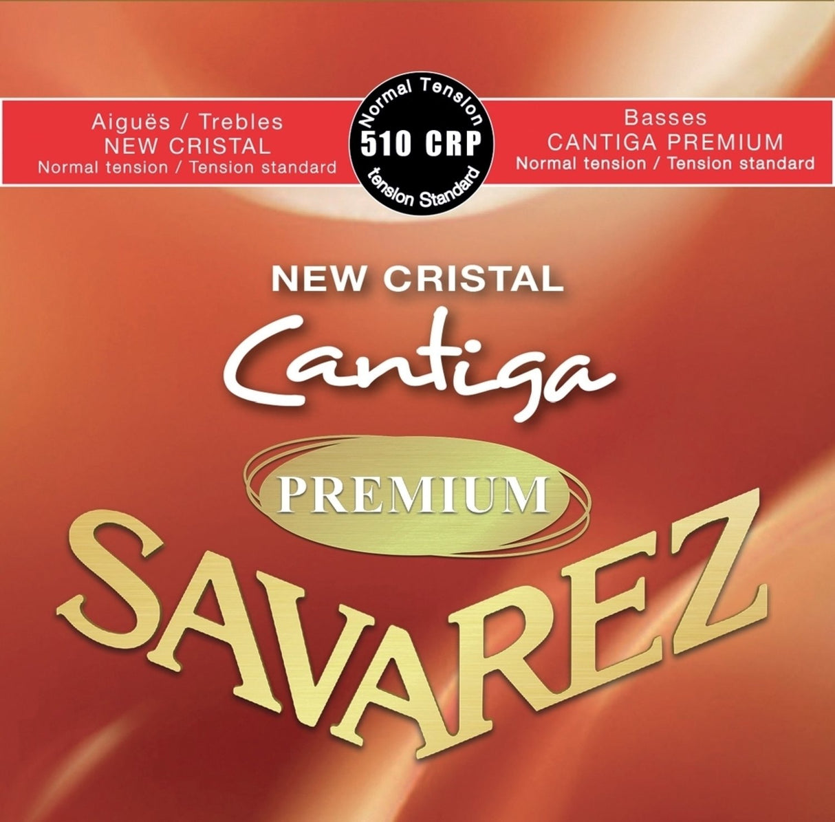 Savarez Strings for classic guitar New Cristal Cantiga Premium - Normal set (510CRP)