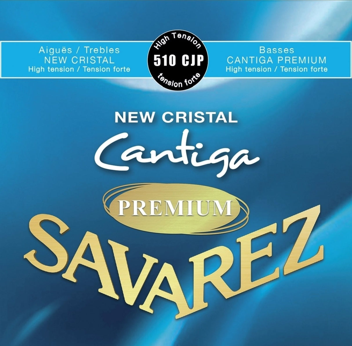 Savarez Strings for classic guitar New Cristal Cantiga Premium - Set high (510CJP)