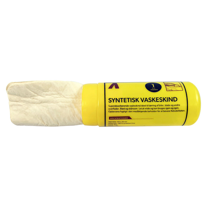 Syntetisk vaskeskind, 43x32cm