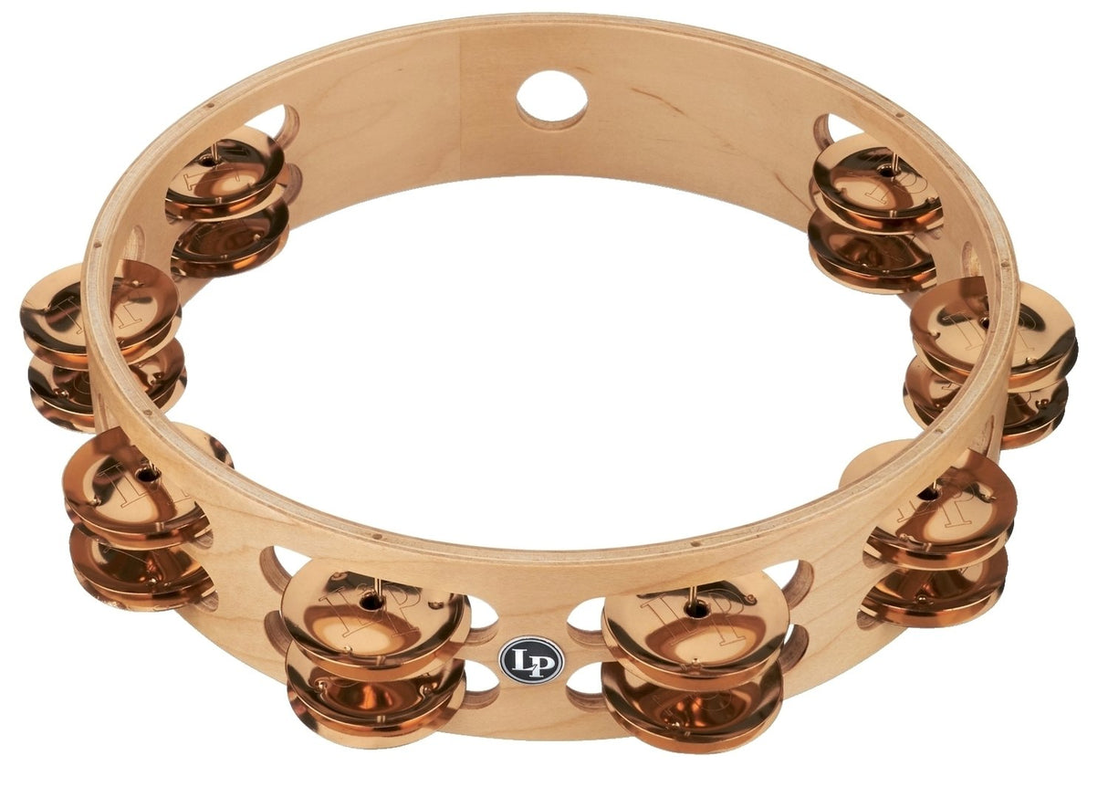 Latin Percussion Tambourine Pro 10 in Double Row - LP380B-BZ (LP380B-BZ)