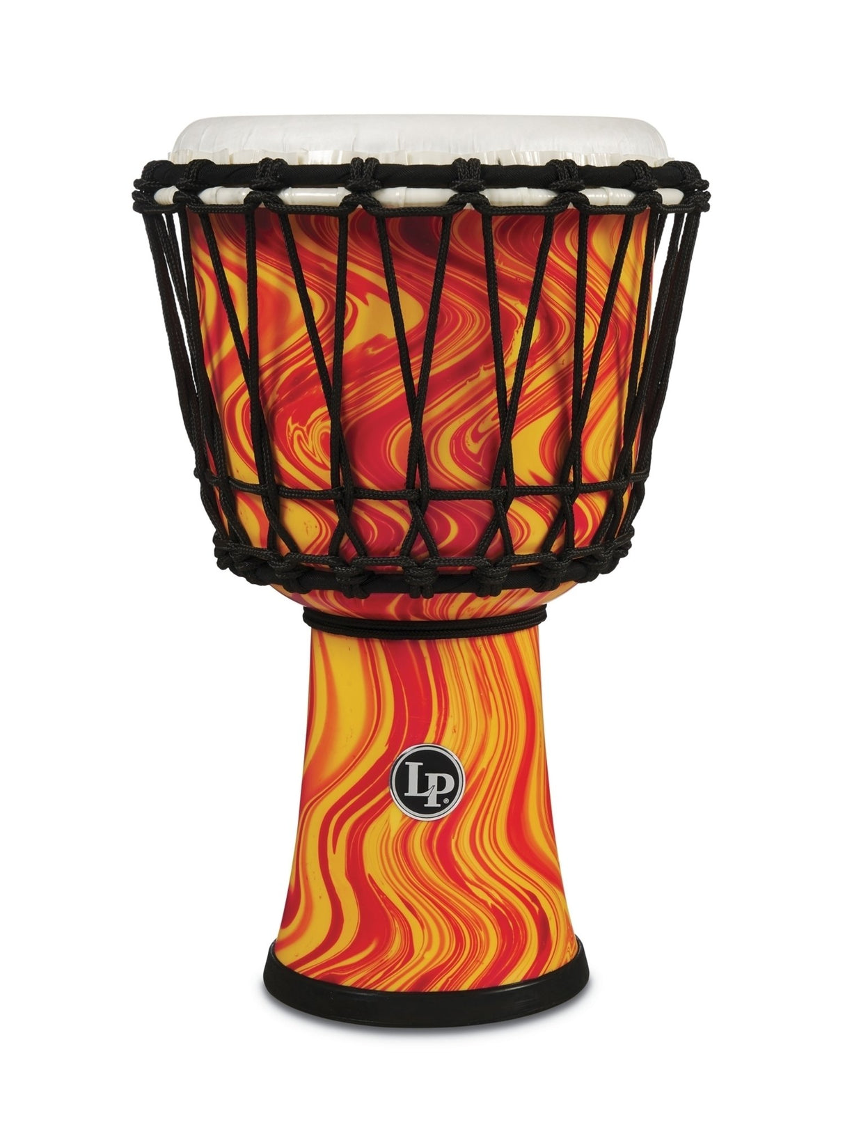 Latin Percussion Djembe - Orange Marble (LP1607OM)
