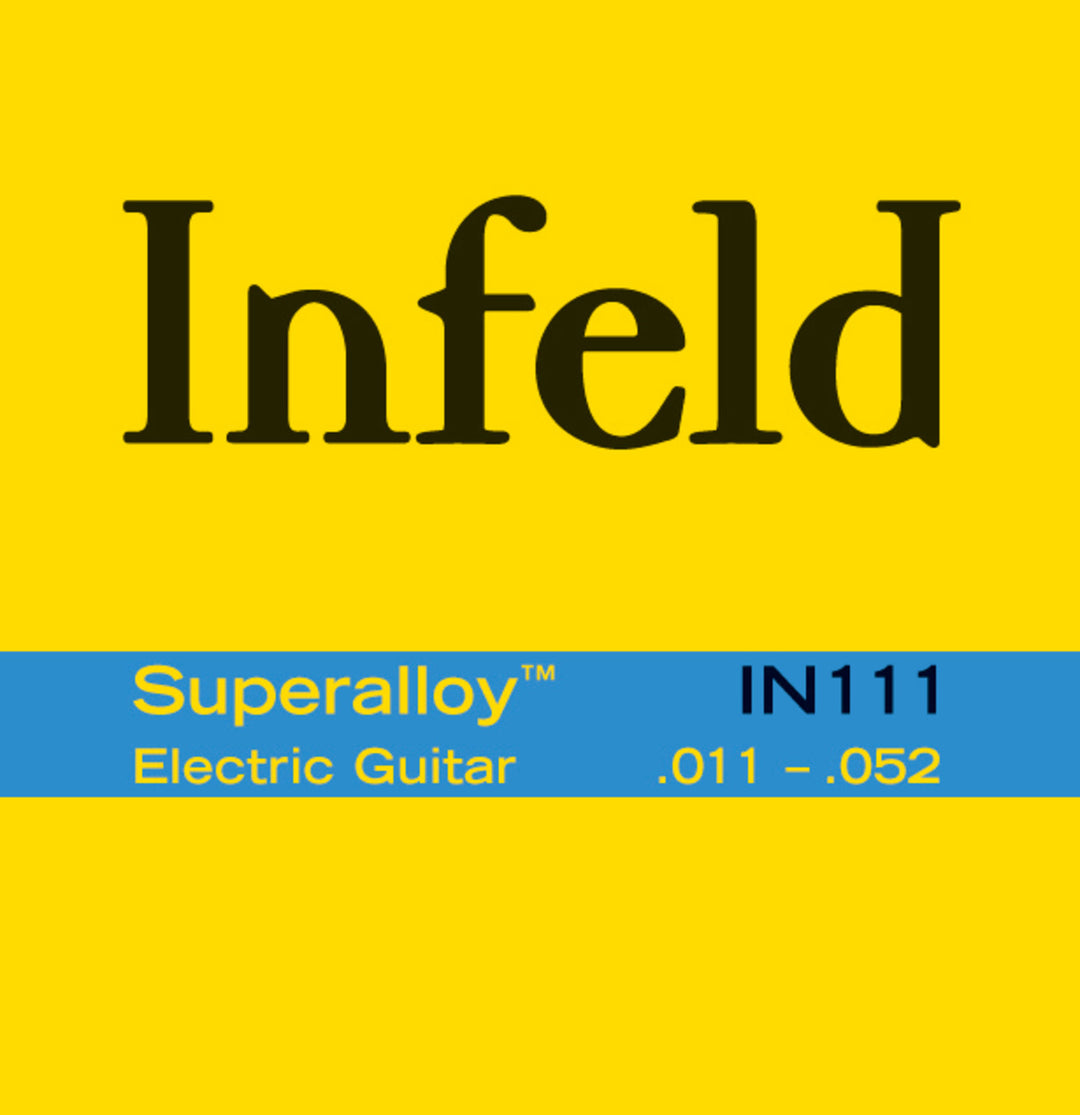 Thomastik-Infeld Strings for E-guitar Superalloy round wound - Set 011 (IN111)