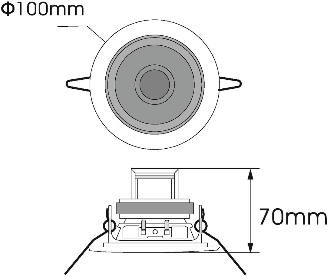 OMNITRONIC CS-2.5W Ceiling Speaker white