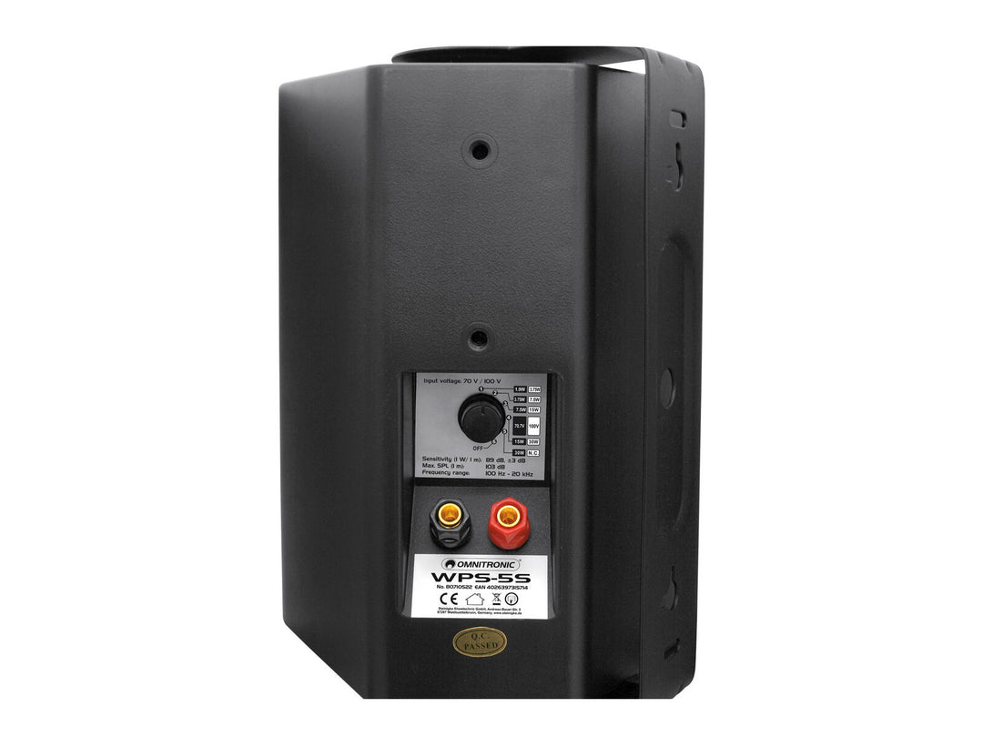OMNITRONIC WPS-5S PA Wall Speaker