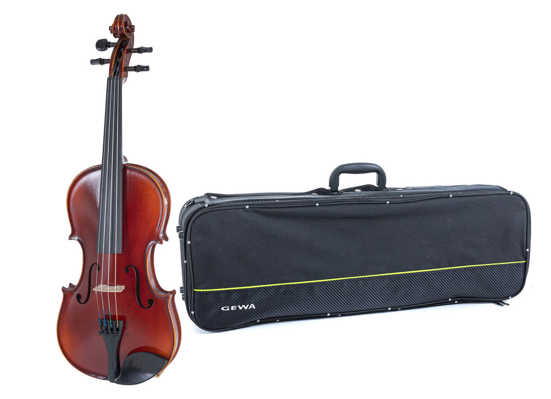 GEWA Violin Ideale - 4/4 lefthand (Ready to play incl. violin case, without bow, with Larsen Aurora strings, transport-secured)