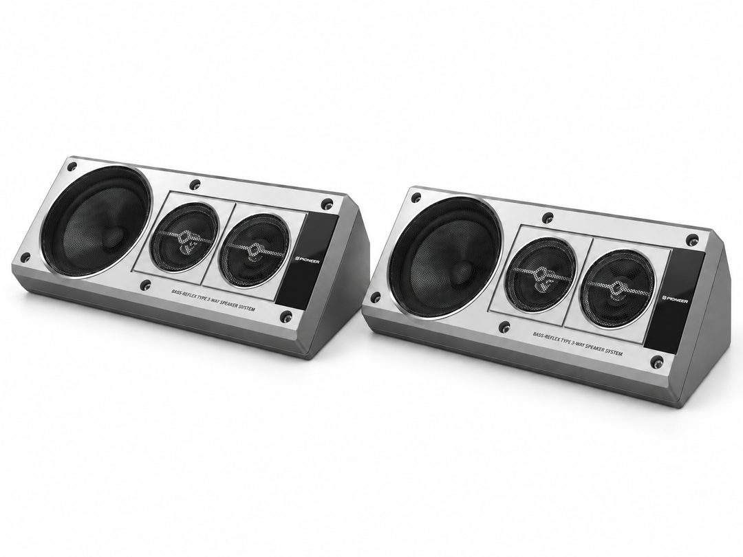 Pioneer TS-X40SXT Retro 3-vejs Hattehyldehøjttalere – 100W Max, 13 cm