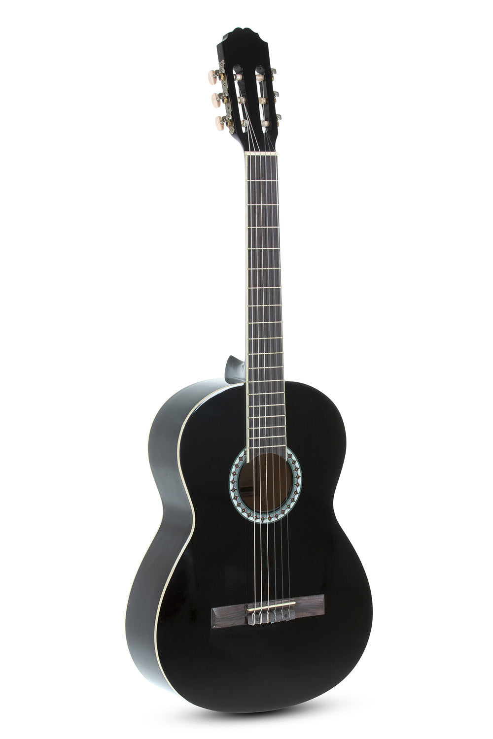 VGS BasicPlus klassisk guitar 4/4, sort