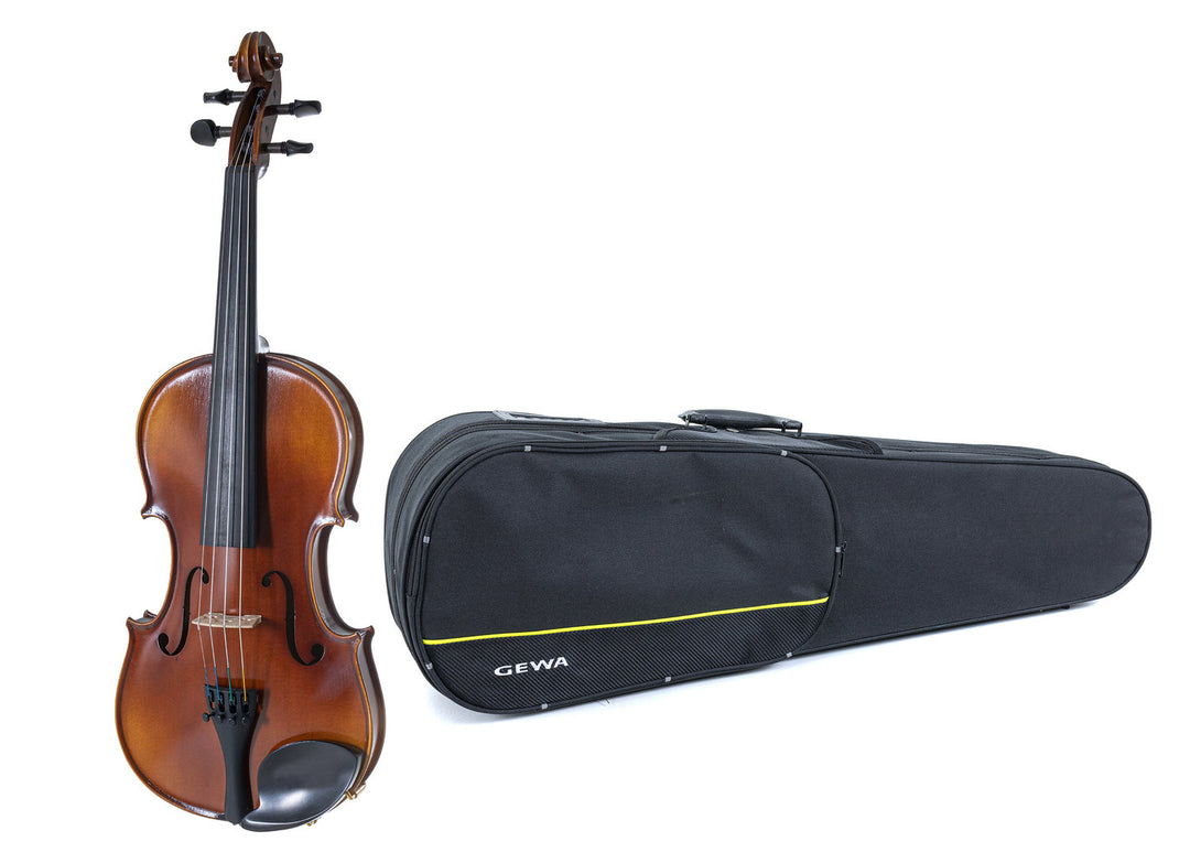 GEWA Violin Allegro - 4/4 lefthand (Ready to play incl. shaped case, without bow, with Larsen Aurora strings)