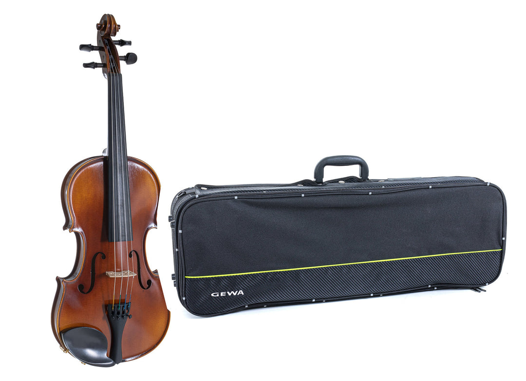 GEWA Violin Allegro - 1/4 (Ready to play incl. violin case, without bow, with Larsen Aurora strings)
