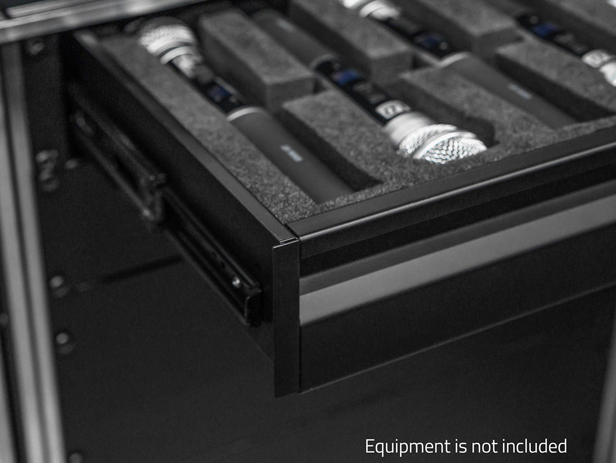 Adam Hall 2U 874E Rackskuffe (19")