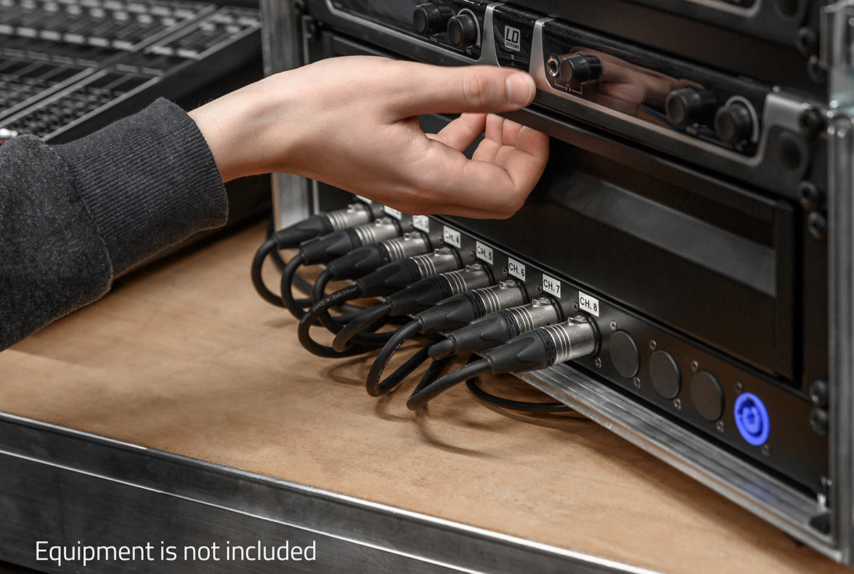 Adam Hall 2U 874E Rackskuffe (19")