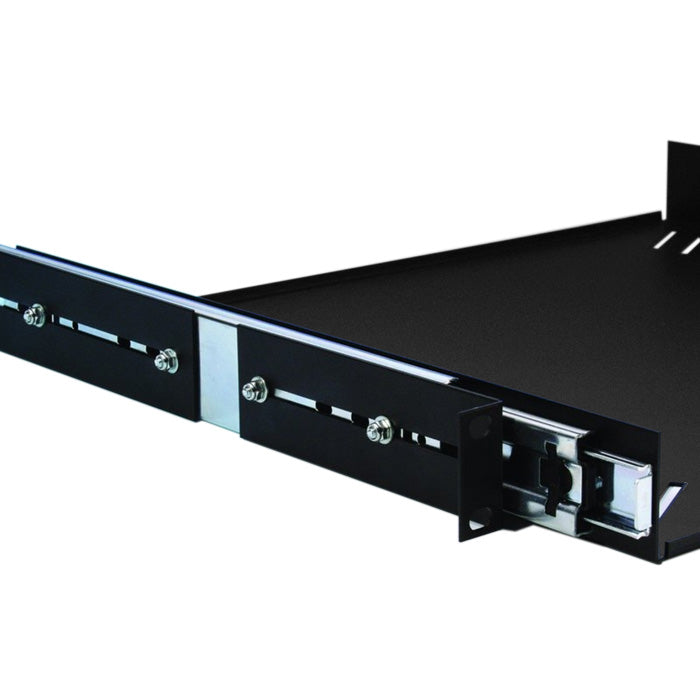 Adam Hall 87556 Rack Hylde 1 Unit m. Udtræk (19")