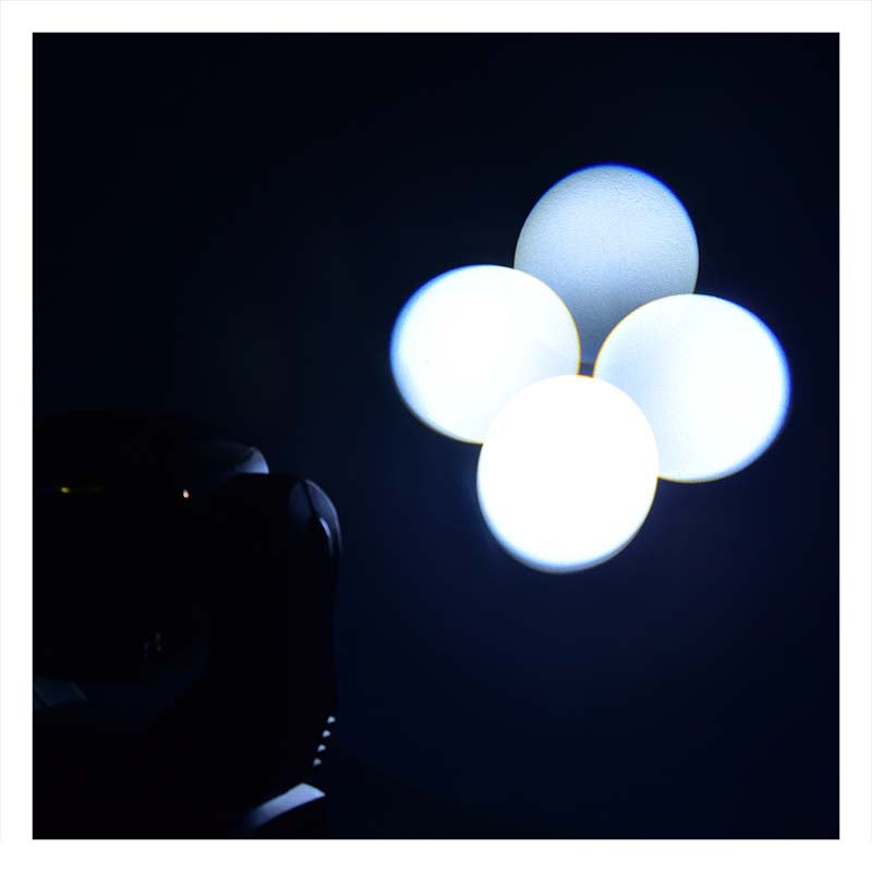 LIGHT4ME MINI SPOT 60 PRISM lille moving head LED scenebelysning