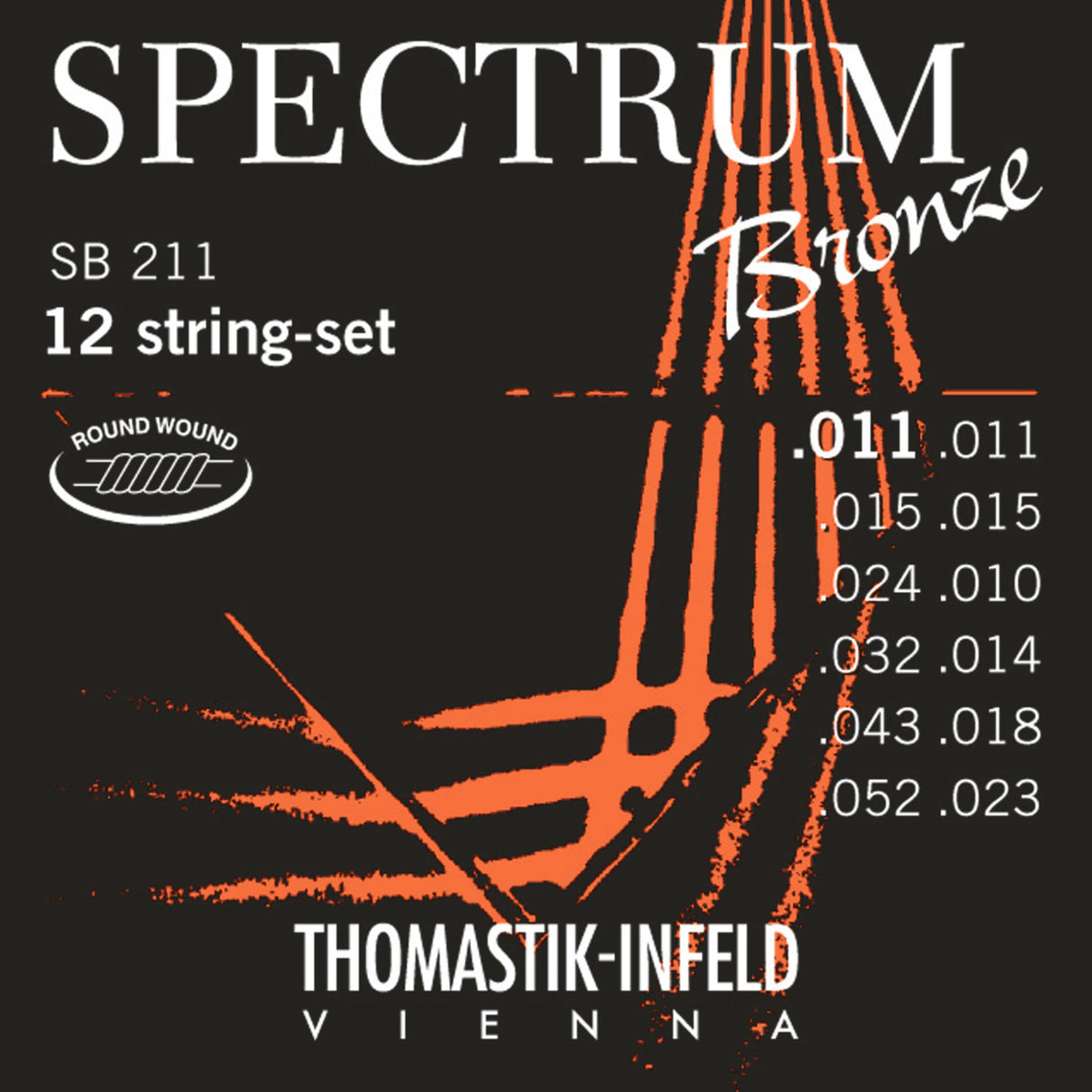 Thomastik-Infeld Strings for Acoustic Guitar Spectrum Bronze Series - Set (SB 211)