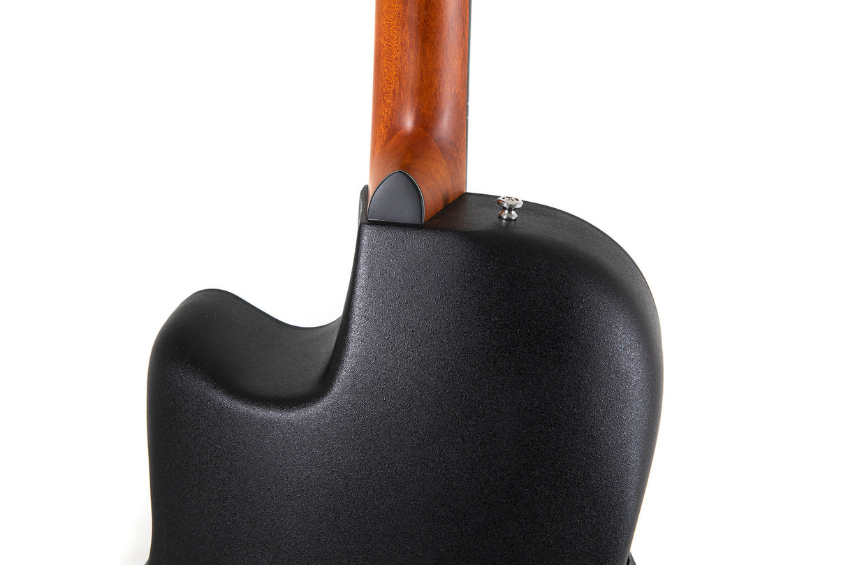 Ovation E-Acoustic Guitar Celebrity Elite Mid Cutaway - Natural (CE44-4-G)