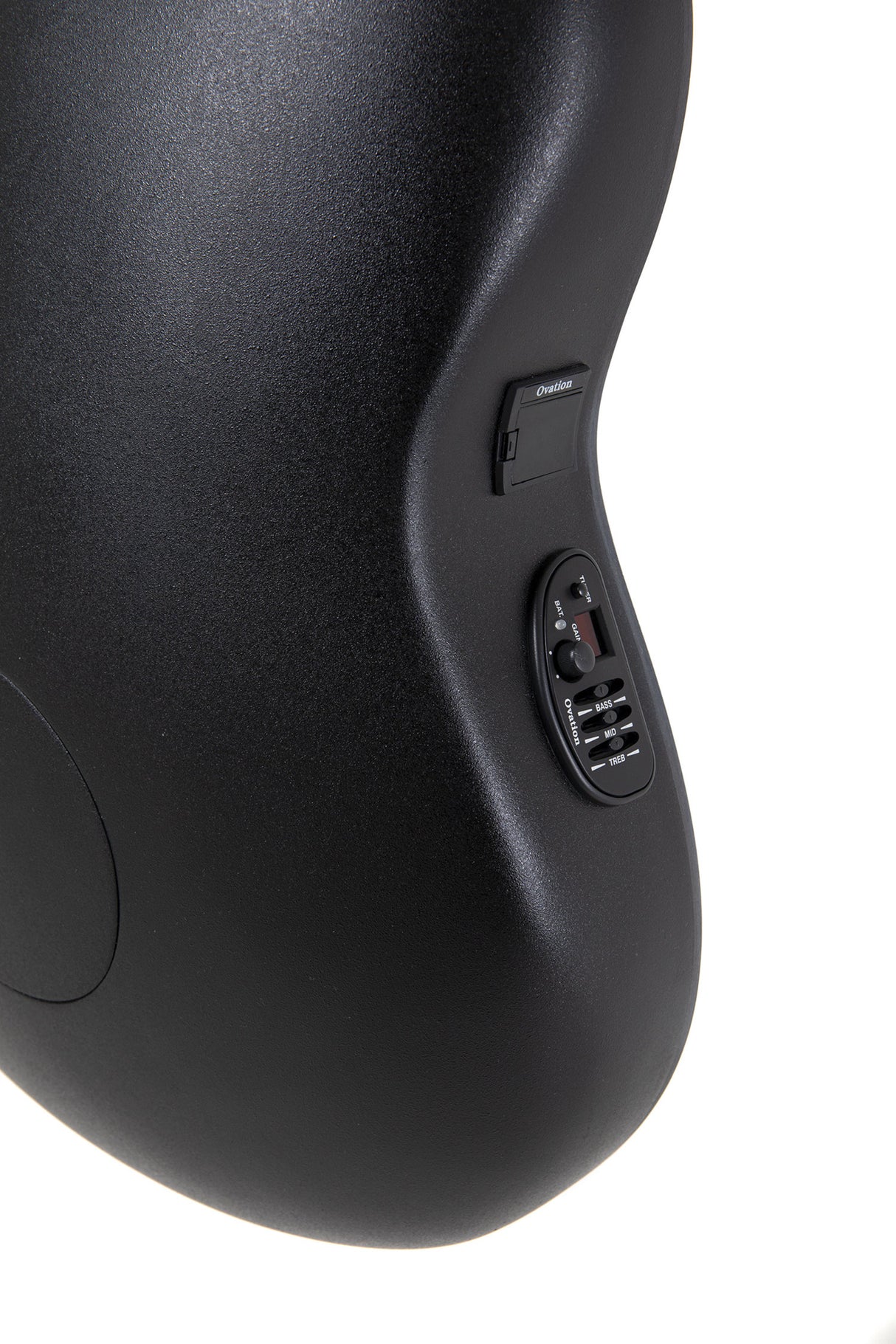 Ovation E-Acoustic Guitar Celebrity Elite Mid Cutaway - Black (CE44-5-G)