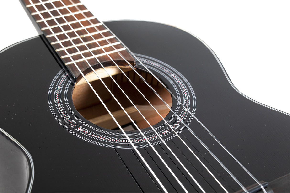 GEWA Classical guitar Student black - 1/4 size black