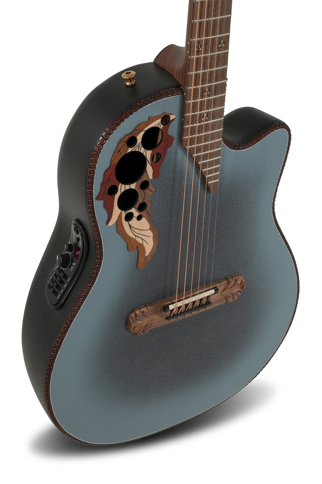 Adamas E-Acoustic Guitar 2087GT Deep Contour Cutaway - Reverse Blue Burst (2087GT-8-G)