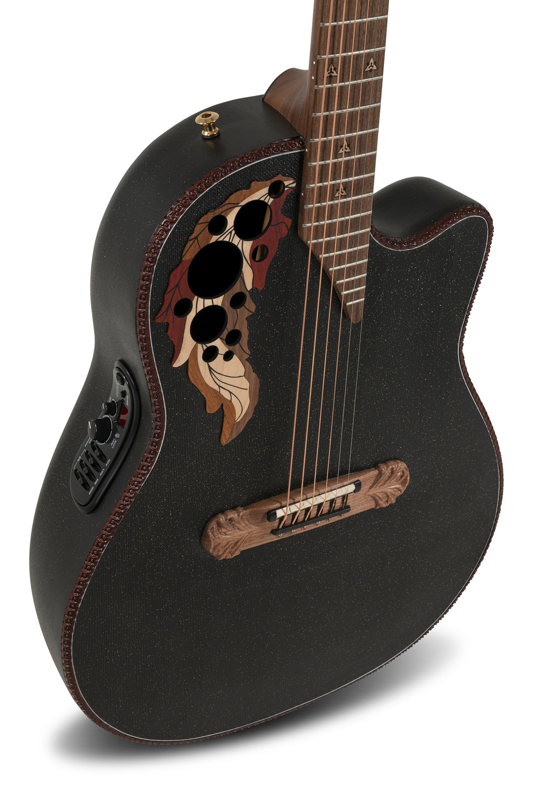 Adamas E-Acoustic Guitar 2087GT Deep Contour Cutaway - Black (2087GT-5-G)