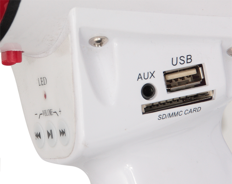 LTC Megafon m. USB, SD og AUX Indgang