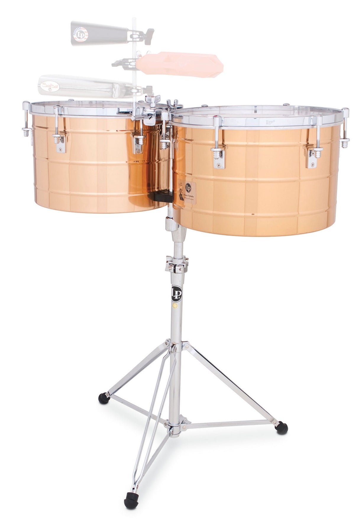 Latin Percussion Timbales Tito Puente Thunder Timbs - Bronze (LP258-BZ)