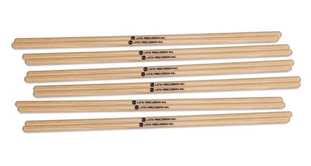 LP timbalestikker i hickory 3/8" x 15", 6 par, LP248B