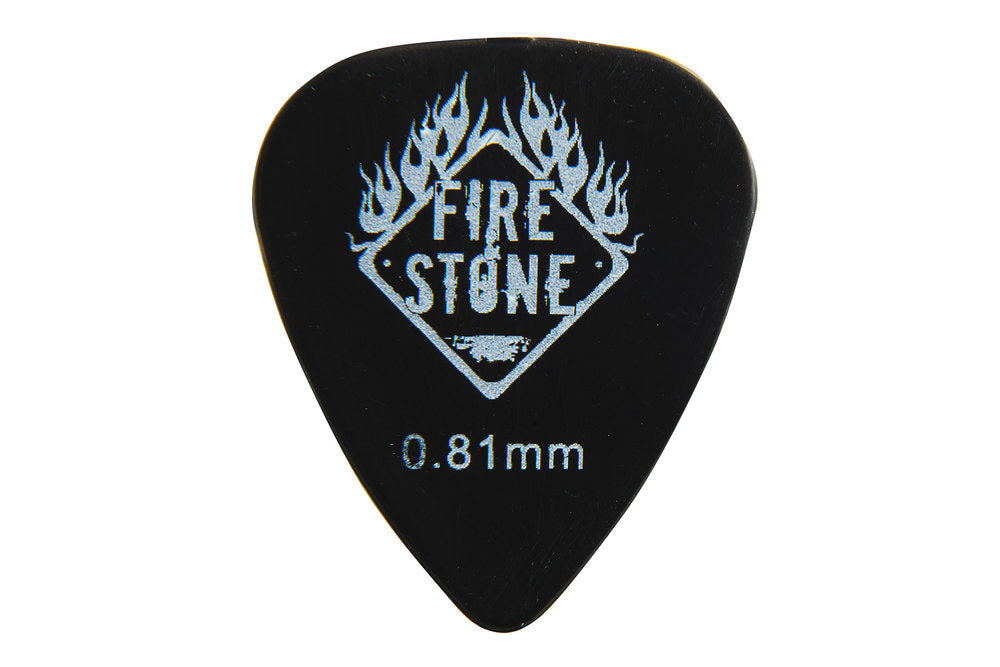 Fire & Stone Monster plektre "Dragon", sort, 0,81 mm, 12 stk.