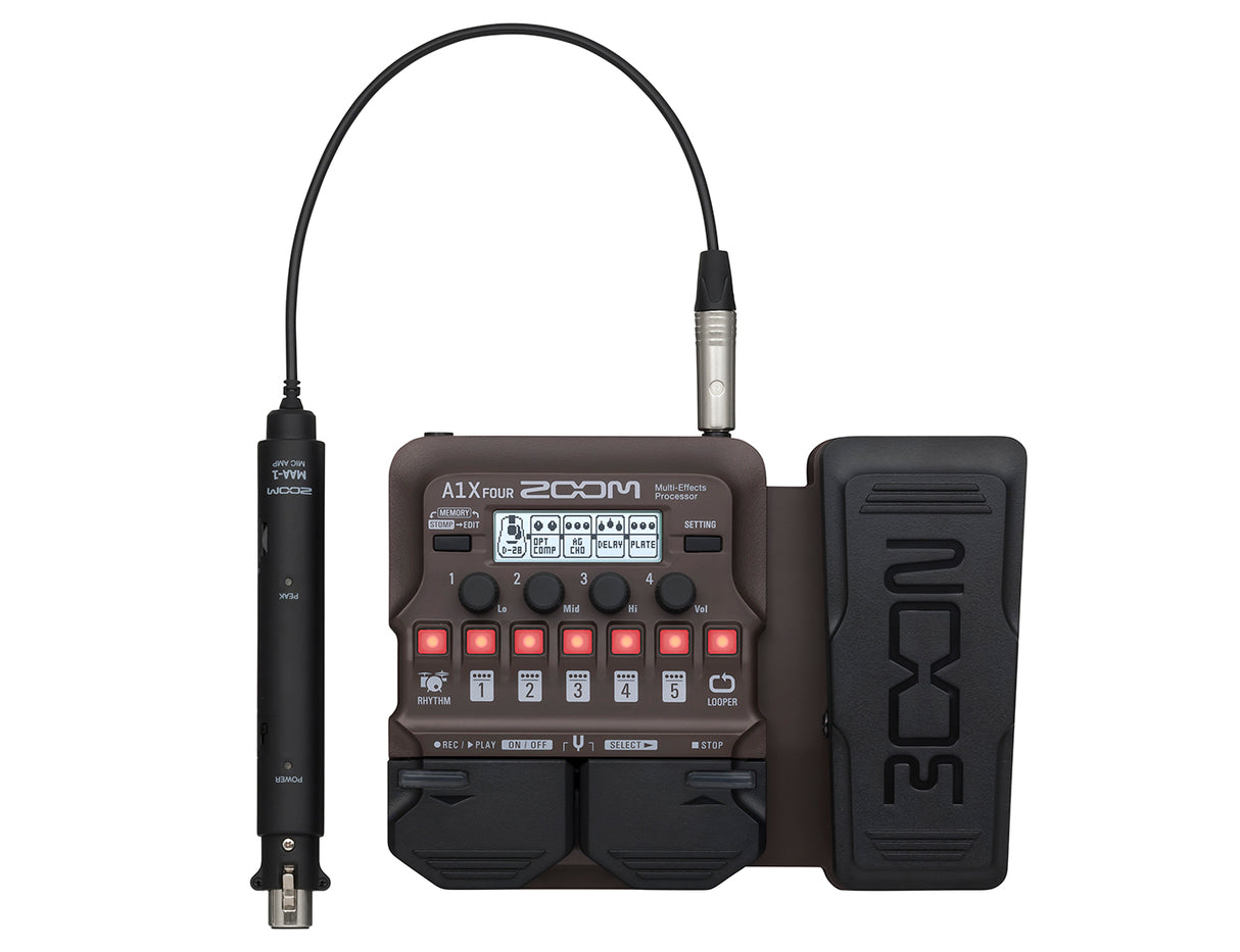 Zoom A1X Four Akustisk Effektpedal