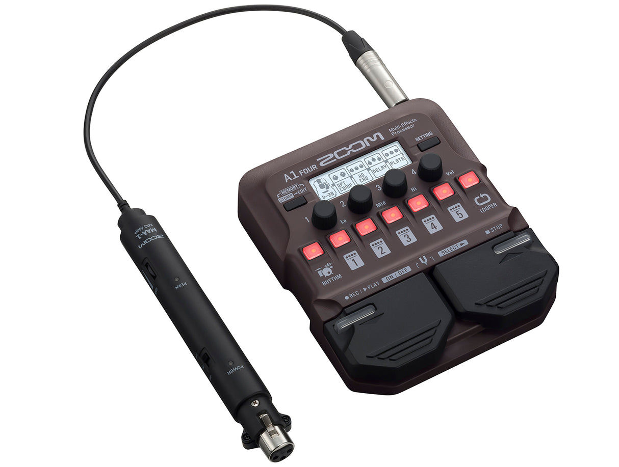 Zoom A1 Four Akustisk Effektpedal