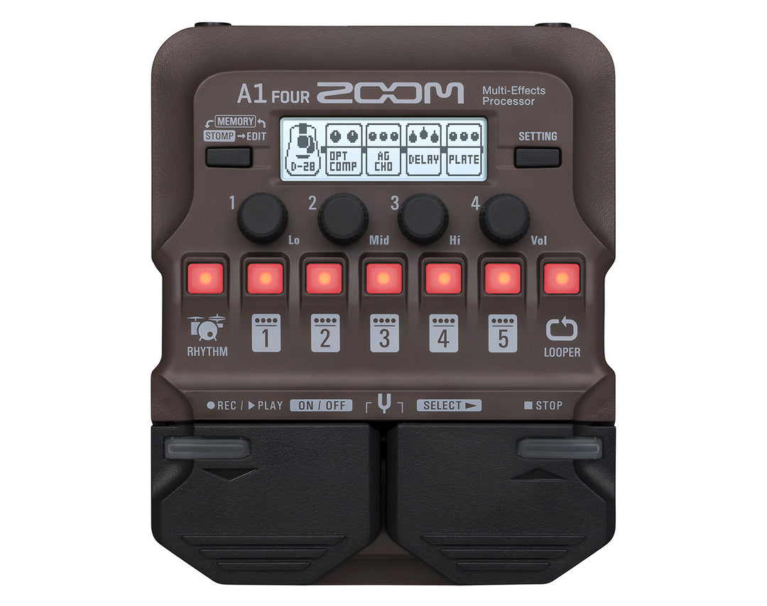 Zoom A1 Four Akustisk Effektpedal