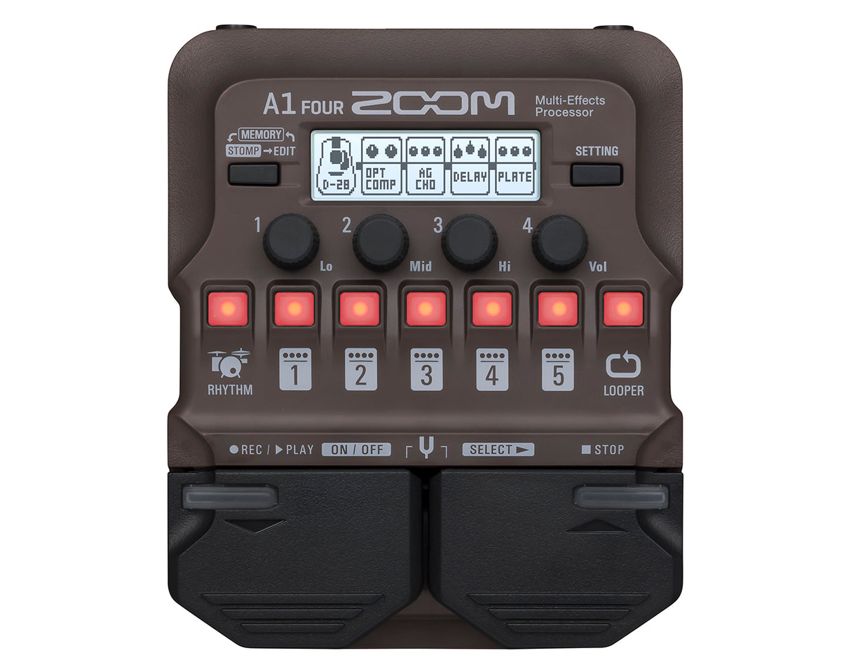 Zoom A1 Four Akustisk Effektpedal
