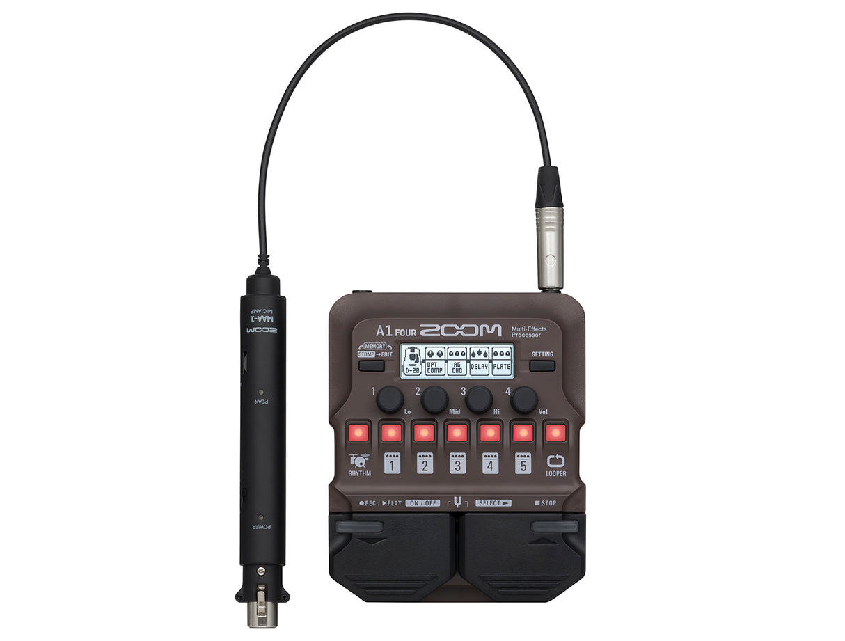 Zoom A1 Four Akustisk Effektpedal
