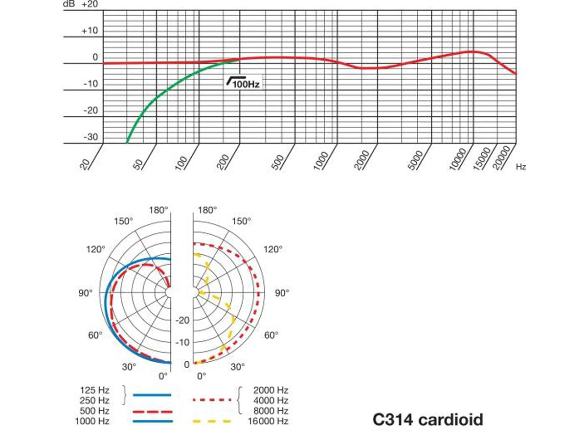 AKG C314 Studie Mikrofon