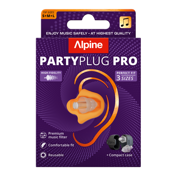 Alpine Partyplug Pro Ørepropper 2025 (Clear)