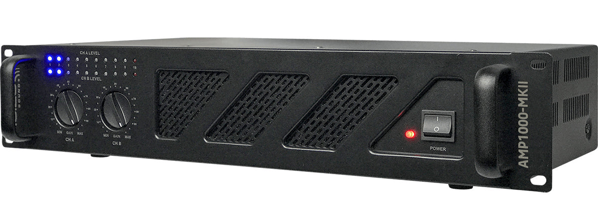 Ibiza AMP1000-MKII Effektforstærker (2x800W)