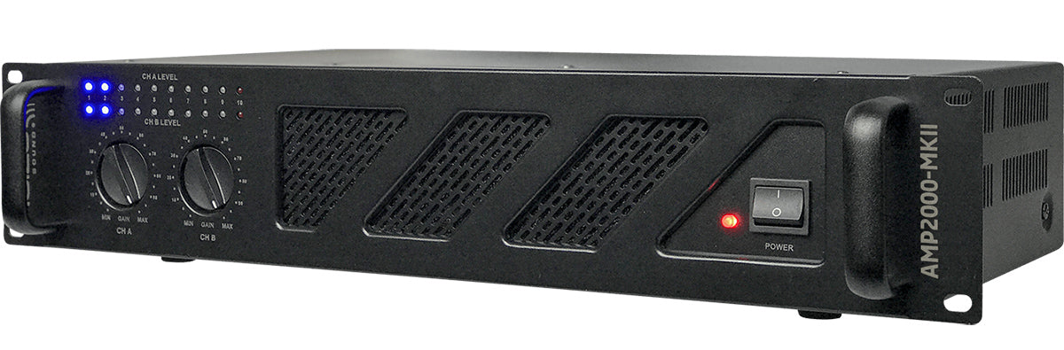 Ibiza AMP2000-MKII - Effektforstærker (2x1500W)