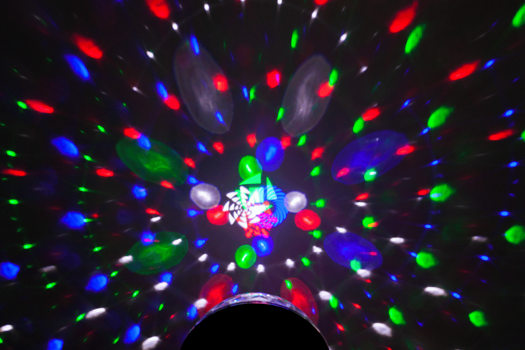 Ibiza Astro Gobo Effekt m. DMX