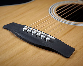 Hagstrom Siljan II Grand Auditorium Western Guitar (Natur)