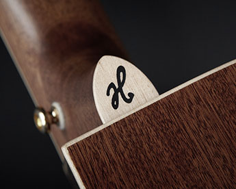 Hagstrom Siljan II Grand Auditorium Western Guitar (Natur)