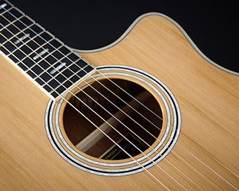 Hagstrom Siljan II Grand Auditorium Western Guitar (Natur)