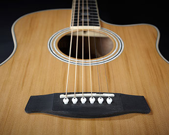 Hagstrom Siljan II Grand Auditorium Western Guitar (Natur)